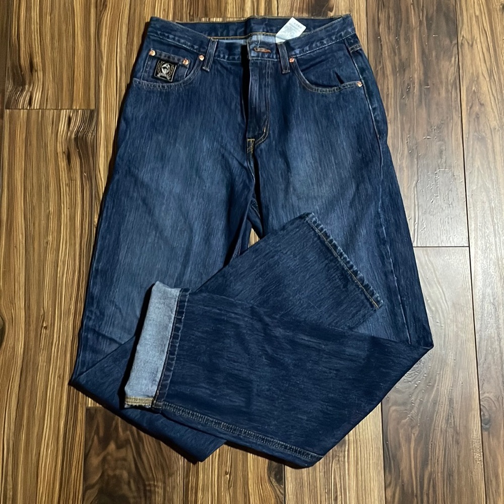 Mens black label cinch jeans size 30x36